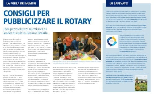 Consigli per pubblicizzare il Rotary
