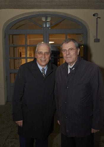 Il Sindaco di Monza Scanagatti (sx) con il Governatore Giannini (dx)